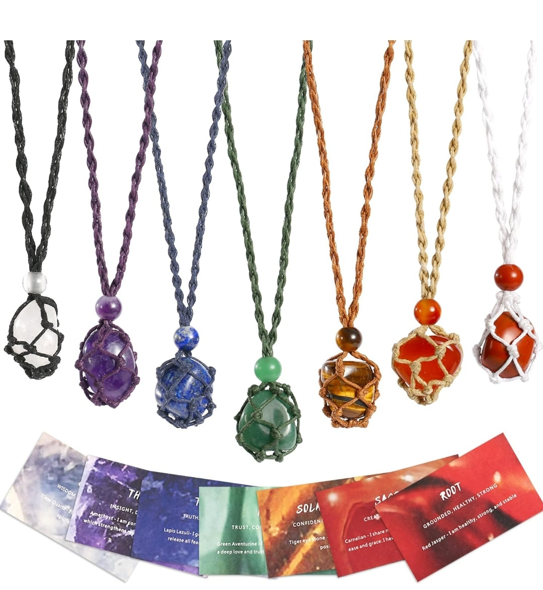 Chakra Necklace Set